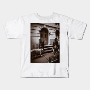 Brooklyn Heights Street Vintage New York City Kids T-Shirt